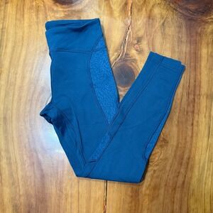 Lululemon Women's Leggings 6 Cold Pacer High Rise Night dive Reflective Run BB8